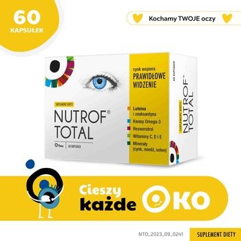 Nutrof Total, z witaminą D3, kapsułki, 60 szt.