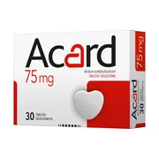 Acard, 75 mg, tabletki dojelitowe, 30 szt.
