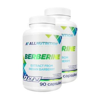 Zestaw 2 x Allnutrition Berberine, kapsułki, 90 szt.