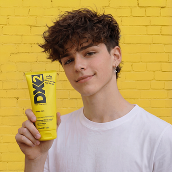 DX2 Young Men, szampon oczyszczająco-nawilżający dla mężczyzn, 150 ml
