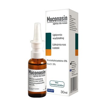 Muconasin, spray do nosa, 30 ml