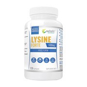 Wish Lysine Forte 500 mg, kapsułki, 120 szt.