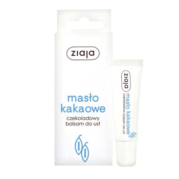 Ziaja Masło Kakaowe, czekoladowy balsam do ust, 10 ml