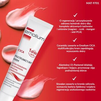 Emolium Cica, multifunkcyjny krem, 40 ml