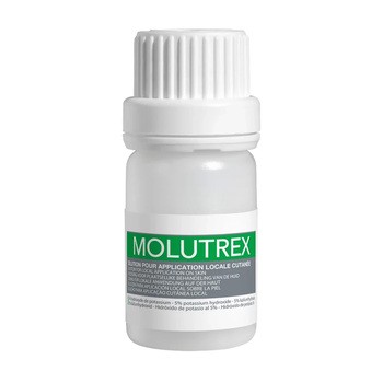 Molutrex, 5% roztwór wodorotlenku potasu,  3 ml