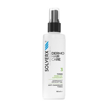 Solverx dermoHAIR, przeciwłupieżowy tonik, 100 ml