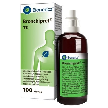 Bronchipret TE, 15 g + 1,5 g, syrop, 100 ml