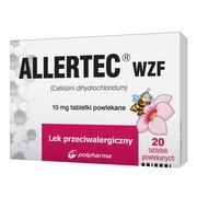 Allertec WZF, 10 mg, tabletki powlekane, 20 szt.