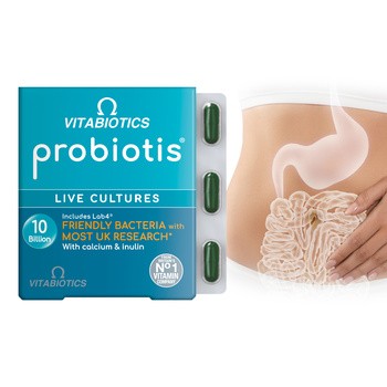 Vitabiotics Probiotics Live Cultures, kapsułki, 30 szt.