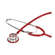 TRAD DOUBLE HEAD STETHOSCOPE - red Stetoskop internistyczny