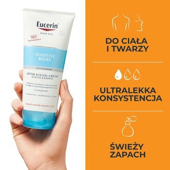 Eucerin After Sun, żel-krem łagodzący po opalaniu, 200 ml