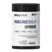 Skill Nutrition Magnesium Citrate + B6, kapsułki twarde, 90 szt.