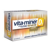 Vita-miner Senior D3, tabletki, 60 szt.