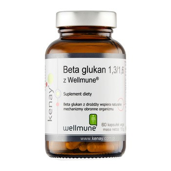 KENAY Beta glukan 1,3/1,6 z Wellmune, kapsułki, 60 szt.