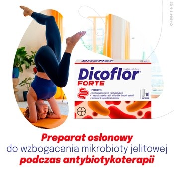 Dicoflor Forte, kapsułki, 10 szt.