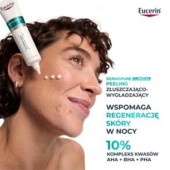 Eucerin Dermopure Clinical, kuracja złuszczająco-wygładzająca Peeling 10, 40 ml