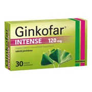 Ginkofar Intense, 120 mg, tabletki powlekane, 30 szt.
