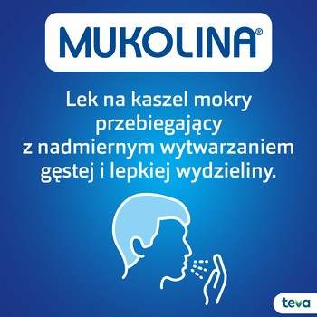 Mukolina, syrop, 50 mg/ml, 120 ml