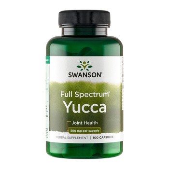 Swanson Yucca, kapsułki, 100 szt.