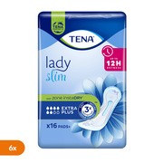 Zestaw 6 x TENA Men Active Fit (Super), wkłady anatomiczne, level 3, 20 szt.