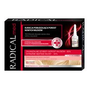 Radical Med, kuracja pobudzająca porost nowych włosów, 5 ml, 15 ampułek
