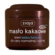Ziaja Masło Kakaowe, krem lekka formuła, do cery normalnej i suchej, 200 ml