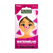 Beauty Formulas, głęboko oczyszczające paski na nos, arbuz, 6 szt.
