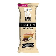 BeRaw! Protein 28%, batonik, sernik waniliowy, baton proteinowy, 40 g