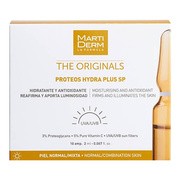 MartiDerm, The Originals Proteos Hydra Plus SP, serum nawilżające, ampułki, 10 x 2 ml