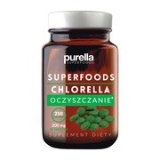Purella Superfoods Chlorella Oczyszczanie, tabletki, 250 szt.