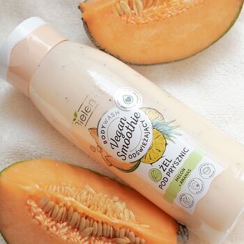 Bielenda Vegan Smoothie, żel pod prysznic melon + ananas, 400 g
