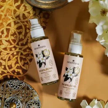 Orientana Nawilżenie, jaśminowy olejek do ciała, 100 ml