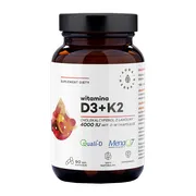 Aura Herbals Witamina D3 4000 IU + K2, kapsułki, 90 szt.