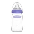 Lansinoh, szklana butelka ze smoczkiem Natural Wave, rozmiar S, 160 ml