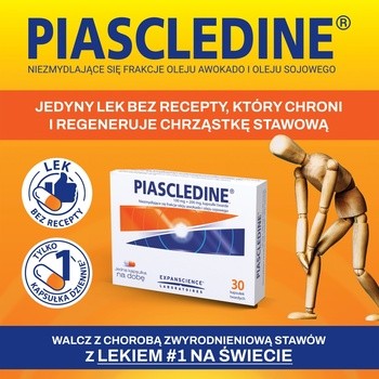 Piascledine, 100 mg + 200 mg, kapsułki twarde, 30 szt.