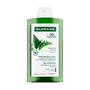 Klorane, seboregulujący szampon z organiczną pokrzywą, 400 ml