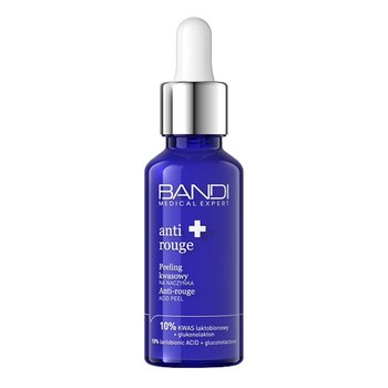 Bandi Medical Expert Anti-Rouge, peeling kwasowy na naczynka, 10% kwas laktobionowy, glukonolakton, 30 ml