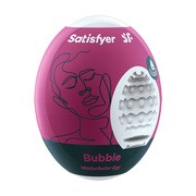 Satisfyer, Masturbator Egg Single, Bubble, 1 szt.