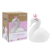 InnoGIO, Silikonowa lampka nocna dla dzieci łabędź, 1 szt.