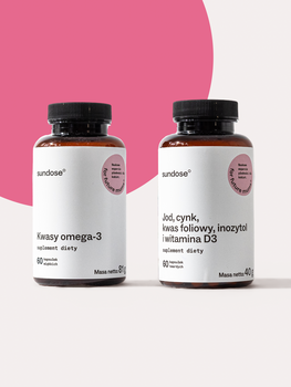 Sundose For Future Mums, kapsułki, 60 szt. + 60 szt.
