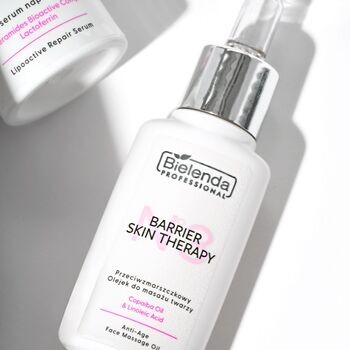 Bielenda Professional, Barrier Skin Therapy, przeciwzmarszczkowy olejek do masażu twarzy, 30 ml