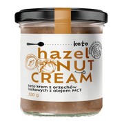 Diet-Food, Keto Krem z Orzechów Laskowych z Olejem MCT, 300 g