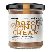 Diet-Food, Keto Krem z Orzechów Laskowych z Olejem MCT, 300 g