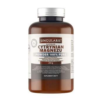 Singularis Cytrynian Magnezu Powder 100%, proszek, 250 g