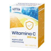 Vitter Blue Witamina C 200 mg, tabletki, 50 szt.