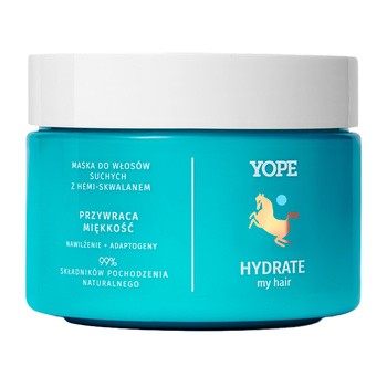 Yope Hydrate my hair, maska do włosów 3w1, 250 ml
