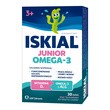 Iskial Junior Omega-3, żelki, smak truskawkowy, 30 szt.