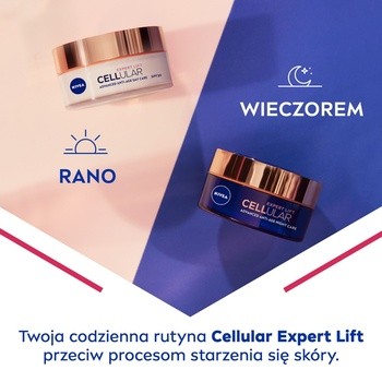 Nivea Cellular Expert Lift, krem Anti-Age na noc, 50 ml