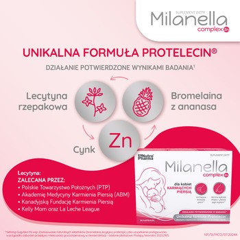 Milanella Complex Zn, kapsułki, 30 szt.