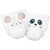 Kit & Kin, pieluszki 2 Midi (4-8 kg), Myszka/Panda, 38 szt.
